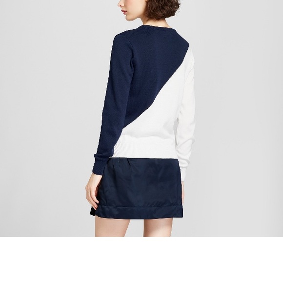 Hunter for Target navy color block sweater - Picture 3 of 5